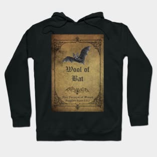 Wool of Bat Apothecary Ingredient Bottle Label Hoodie